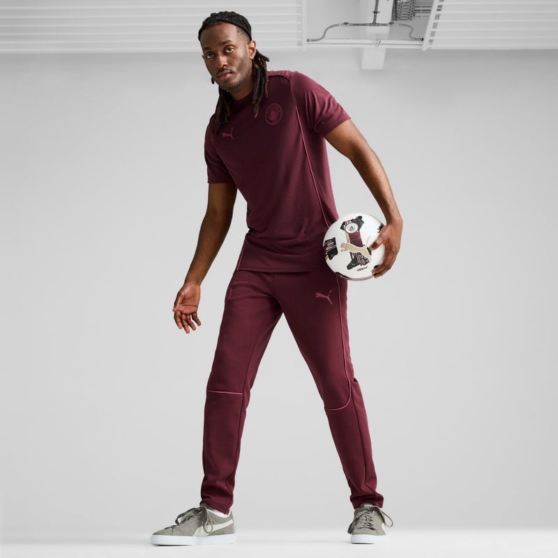 PUMA Manchester City Casuals Mens Red T-Shirt - Image 3